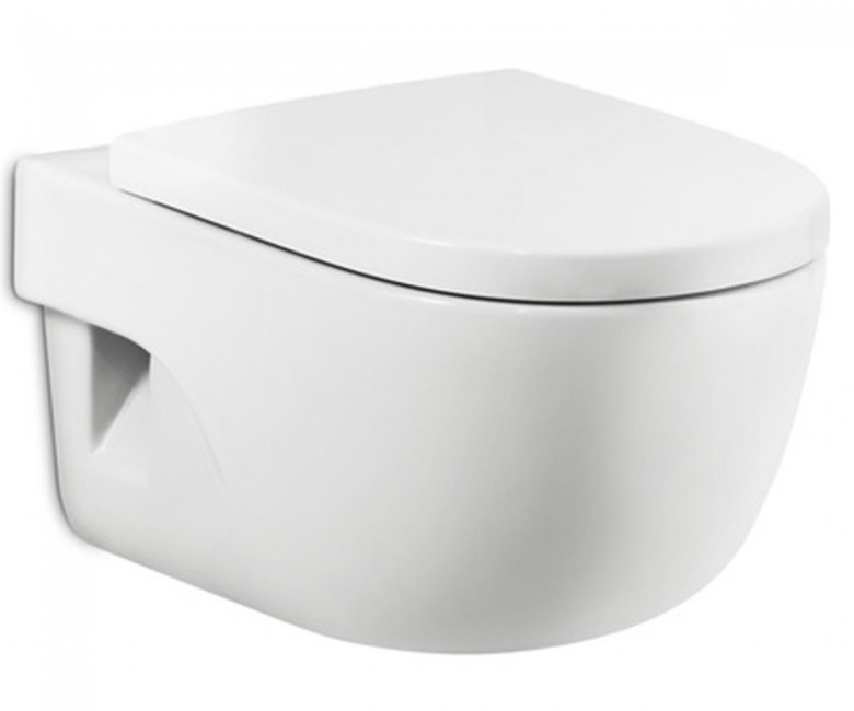 Унітаз з кришкою з м`яким закриванням ROCA MERIDIAN A34H248000 A34H248000