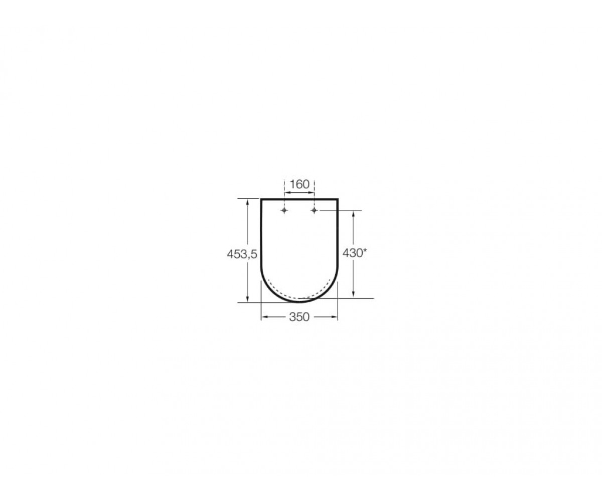 GAP UltraSlim сидіння для унітазу, slow closing  GAP A801472003:Фото 1