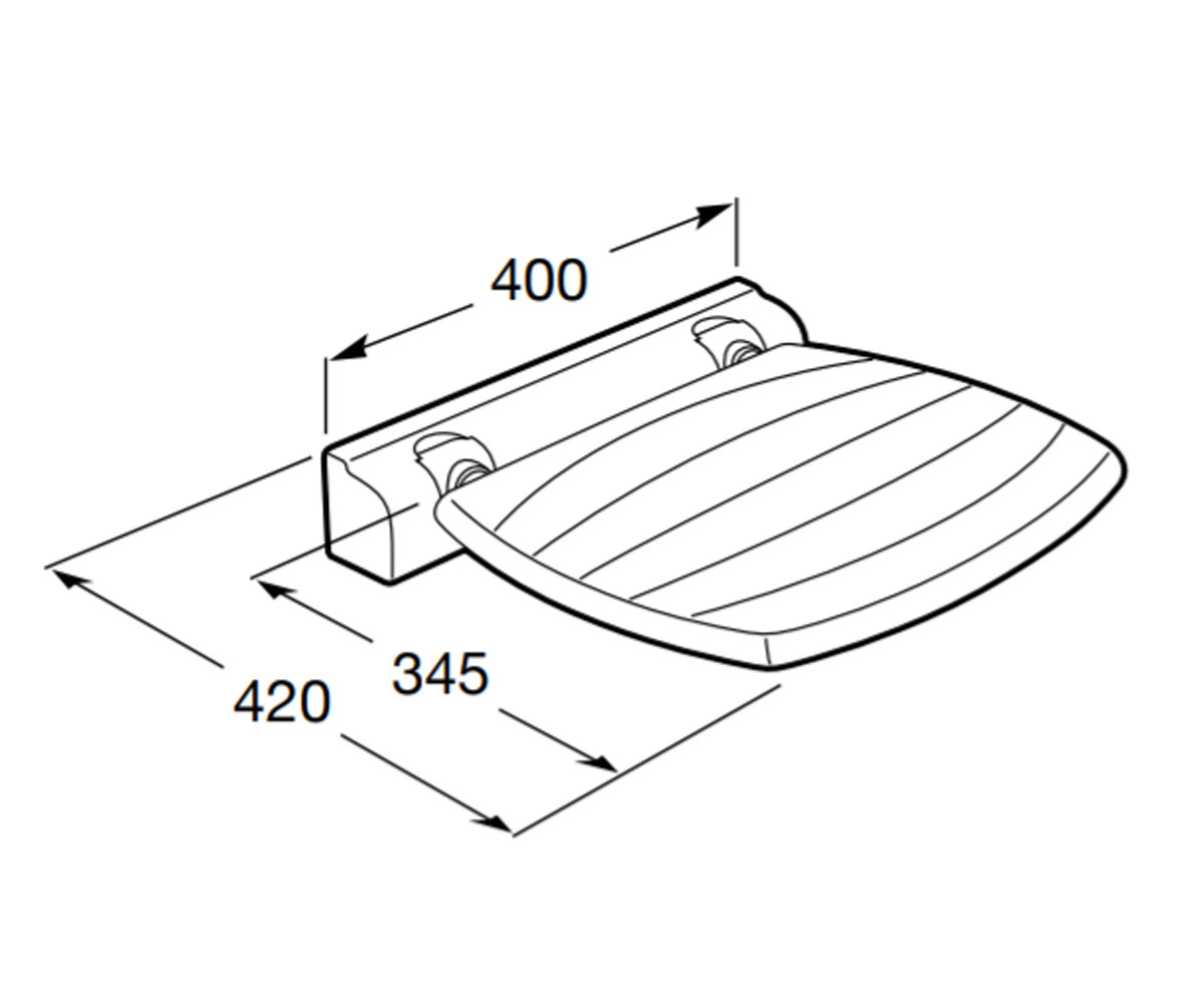Сиденье для душа  COMFORT A816912009:Чертеж 