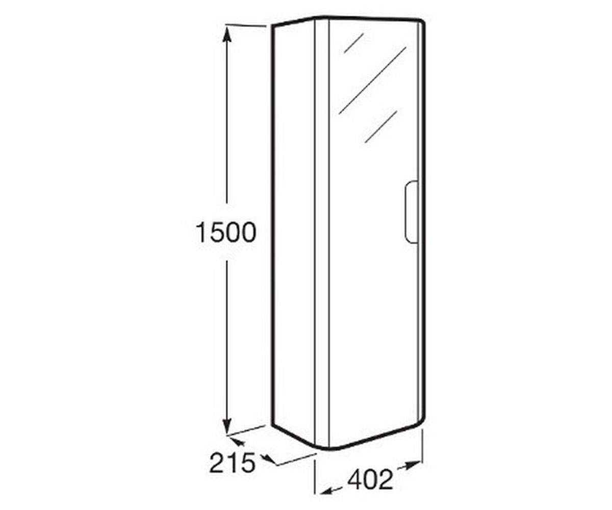 Пенал подвесной  DAMA A856956153:Чертеж 