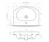 Тумба  RJFU027-4170WHSET(RJFU027-4170WH+L81970000):Чертеж 