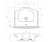 Тумба  RJFU048-0155WHSET(RJFU048-0155WH+RZJ200):Чертеж 