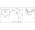 Раковина  RJFU081-0055WH:Чертеж 
