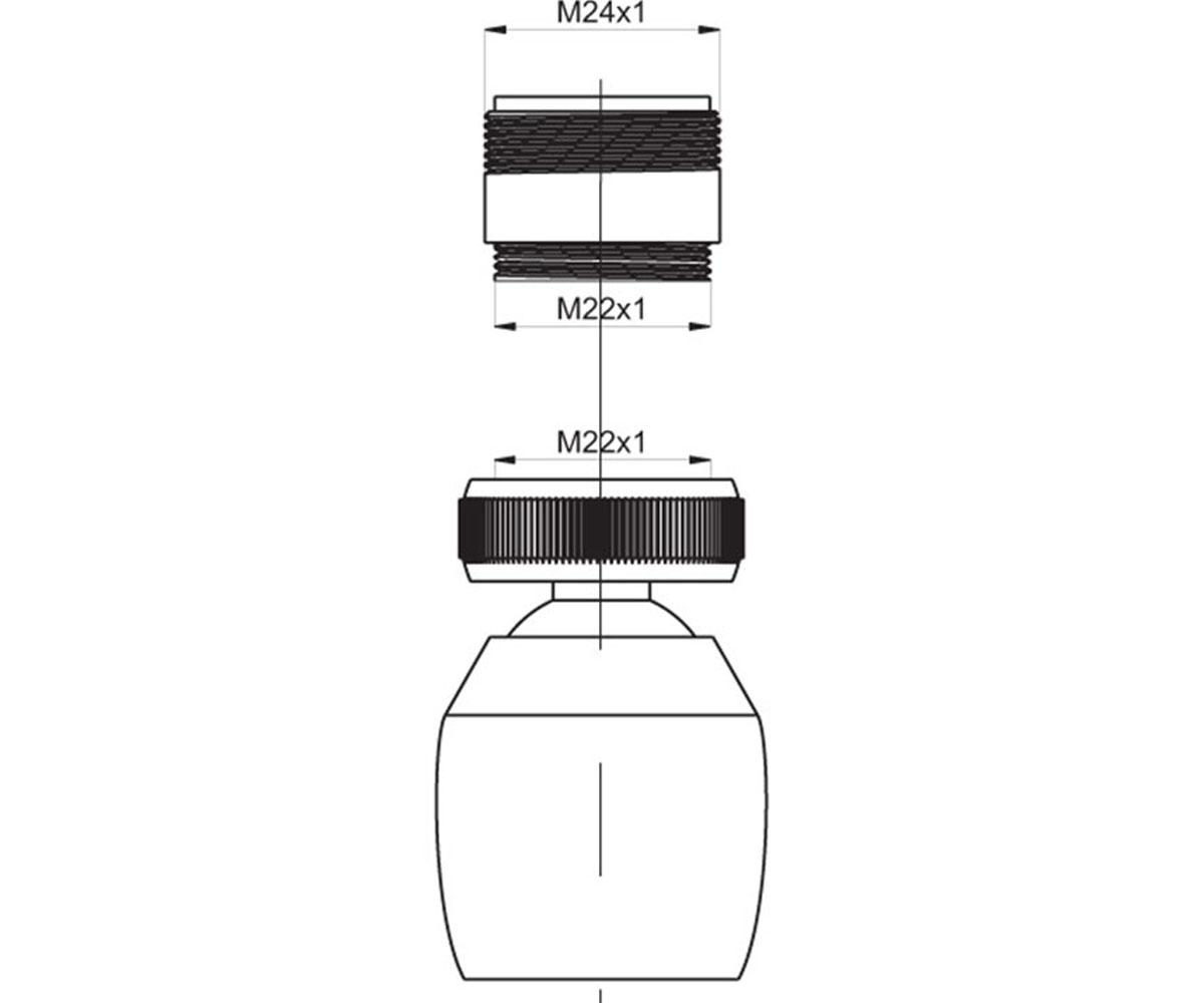 Аэратор  UNI 636714:Чертеж 