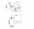 Смеситель с гарнитурой  OPTIMA O10K08:Чертеж 