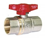 Кран кульовий латунний 1/2 SANTAN PREMIUM 0115004
