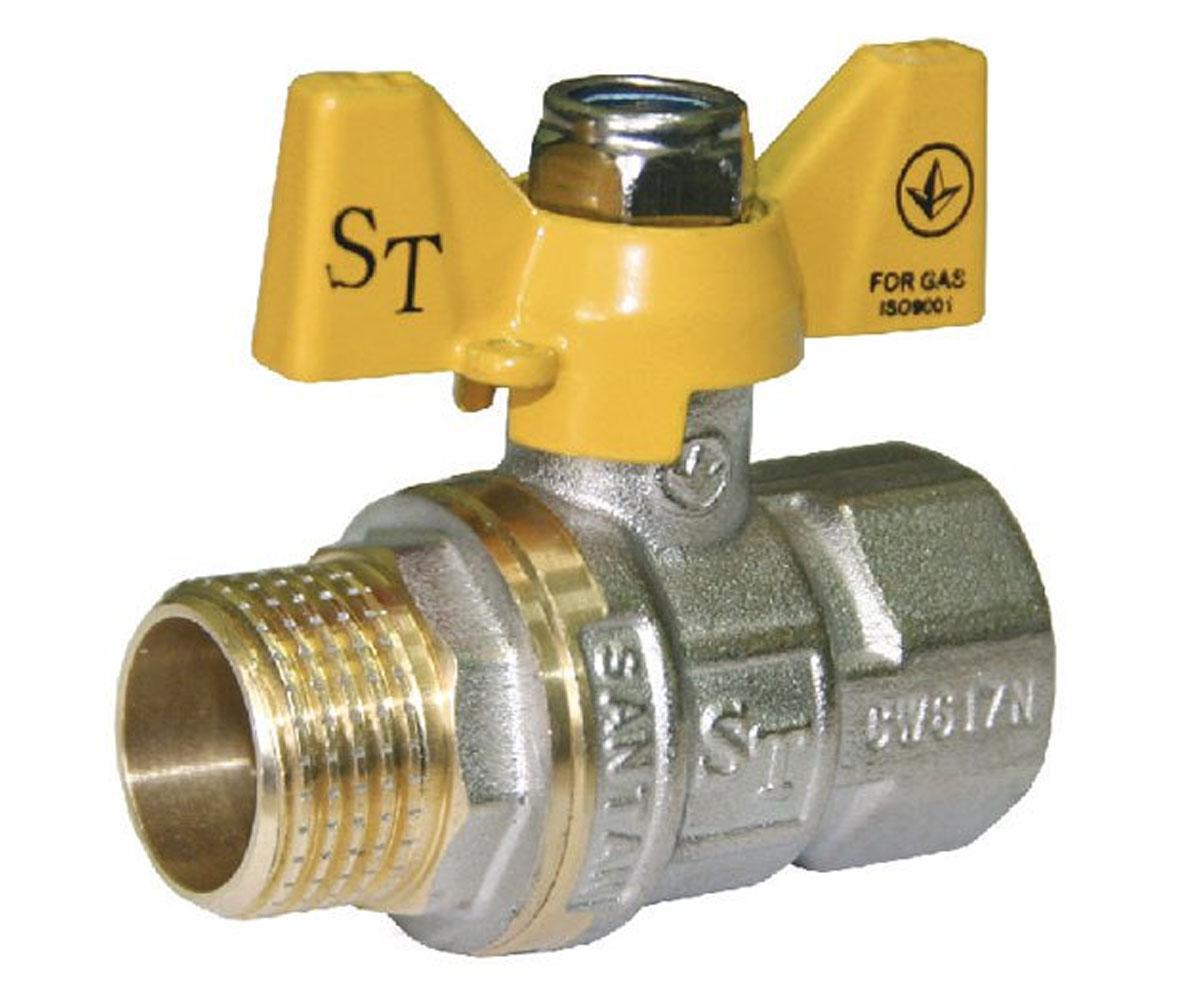 Кран для газопроводу 1/2 SANTAN PROFESSIONAL 0116101 0116101