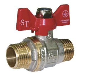 Кран шаровой с наружной резьбой 1/2 SANTAN PROFESSIONAL 0116104