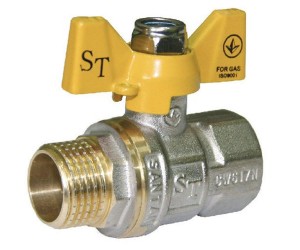 Латунный кран шаровый 3/4 SANTAN PROFESSIONAL 0116110