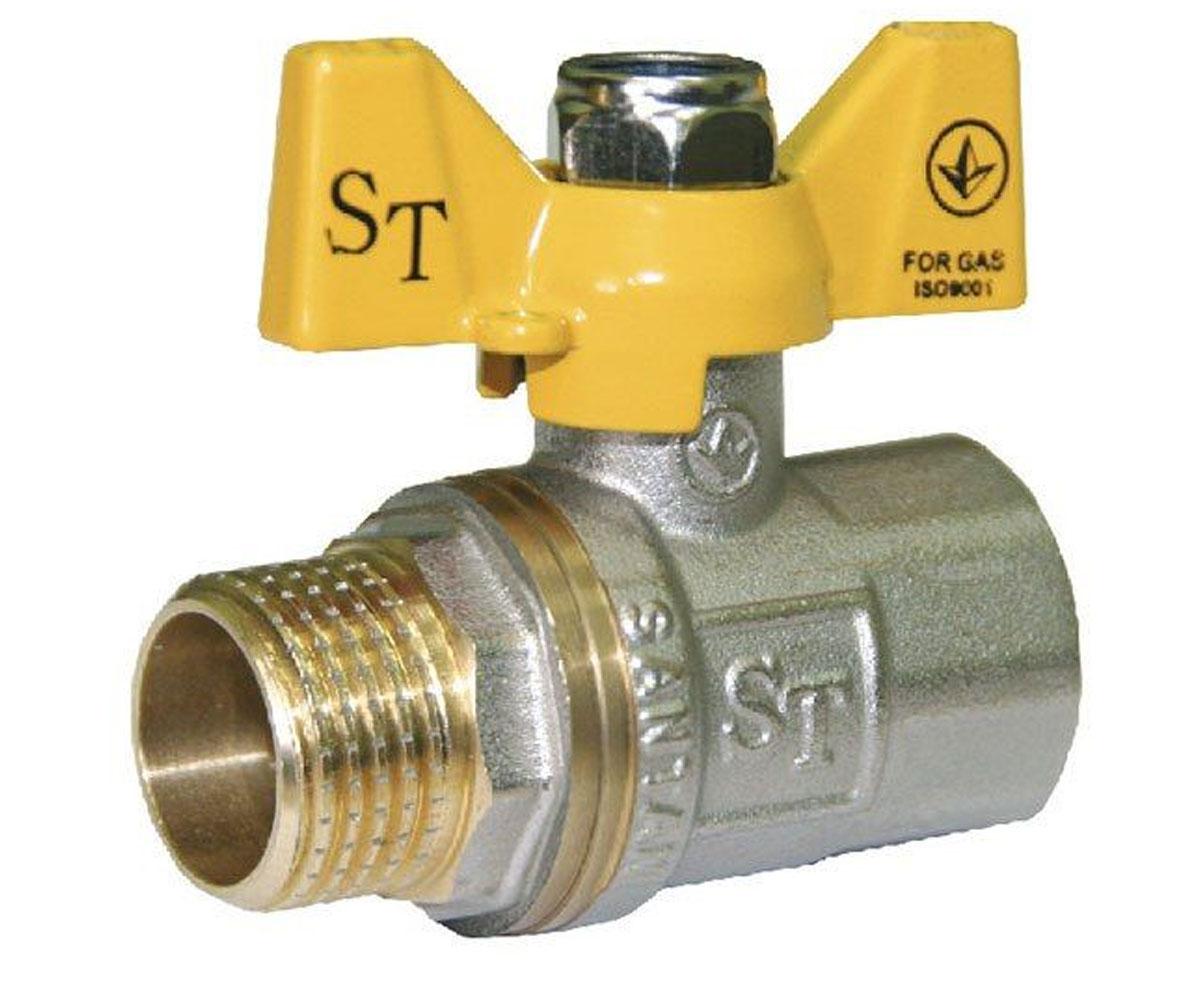 Кран кульовий посилений для газу 1/2 SANTAN STANDARD 0118001 0118001