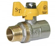 Кран шаровый усиленный для газа 1/2 SANTAN STANDARD 0118001