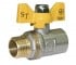 Кран кульовий посилений для газу 1/2 SANTAN STANDARD 0118001 0118001