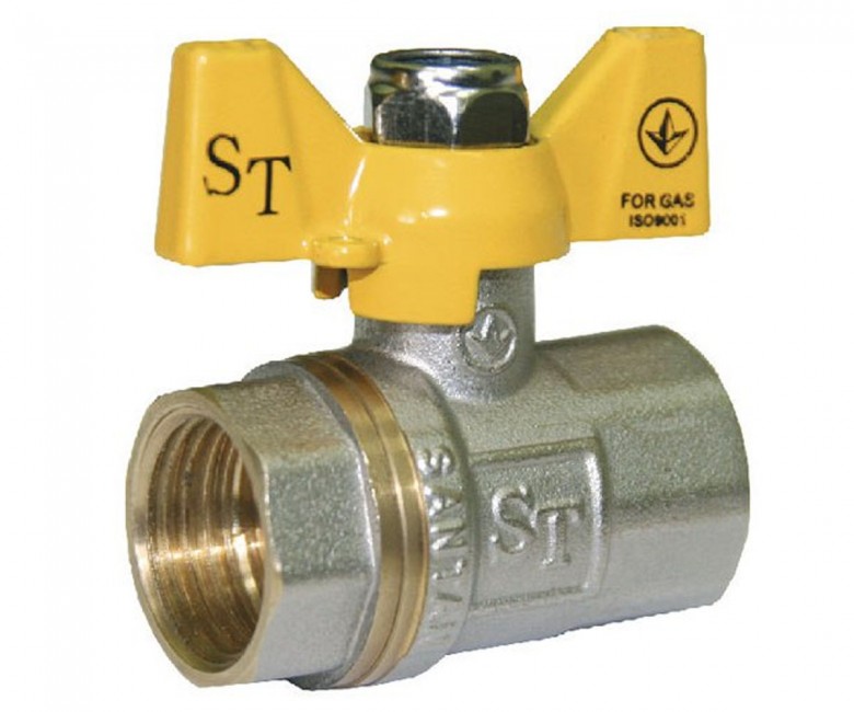 Кран кульовий для газу 1/2 SANTAN STANDARD 0118002 0118002