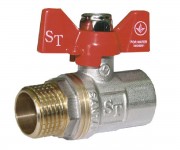 Кран шаровой усиленный 1/2 SANTAN STANDARD 0118003