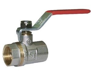 Кран шаровый с ручкой 1/2 SANTAN STANDARD 0118008