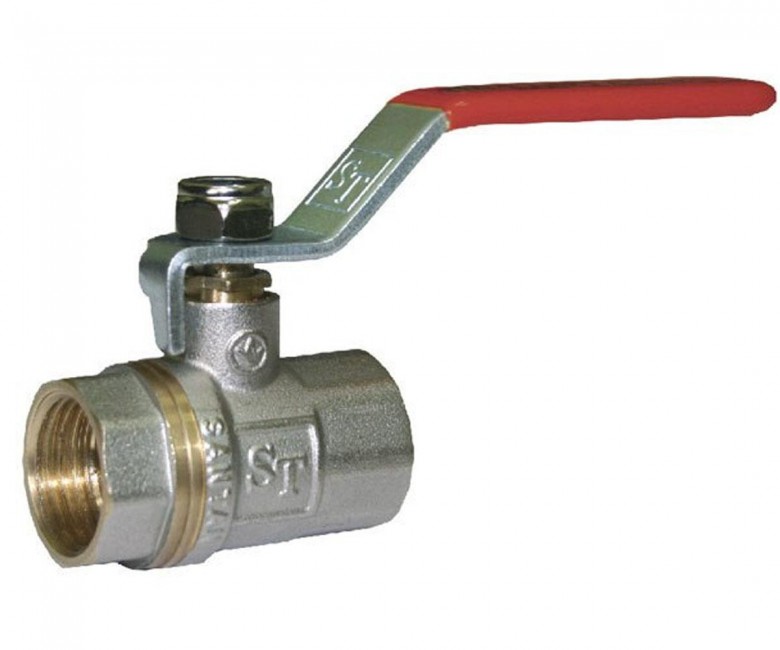 Кран шаровый с ручкой 1/2 SANTAN STANDARD 0118008 0118008
