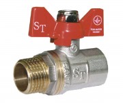 Кран кульовий посилений для води 3/4 SANTAN STANDARD 0118011
