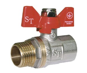 Кран шаровый усиленный SANTAN STANDARD 0118019