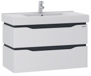 Підвісна тумба з умивальником ALESSA AIR SANWERK ALESSA  AIR GREY MV0000364