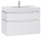 Підвісна тумба з раковиною  SANWERK ALESSA  AIR WHITE MV0000365