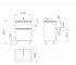 Напольная тумба  АМАТА MV0000789:Чертеж 