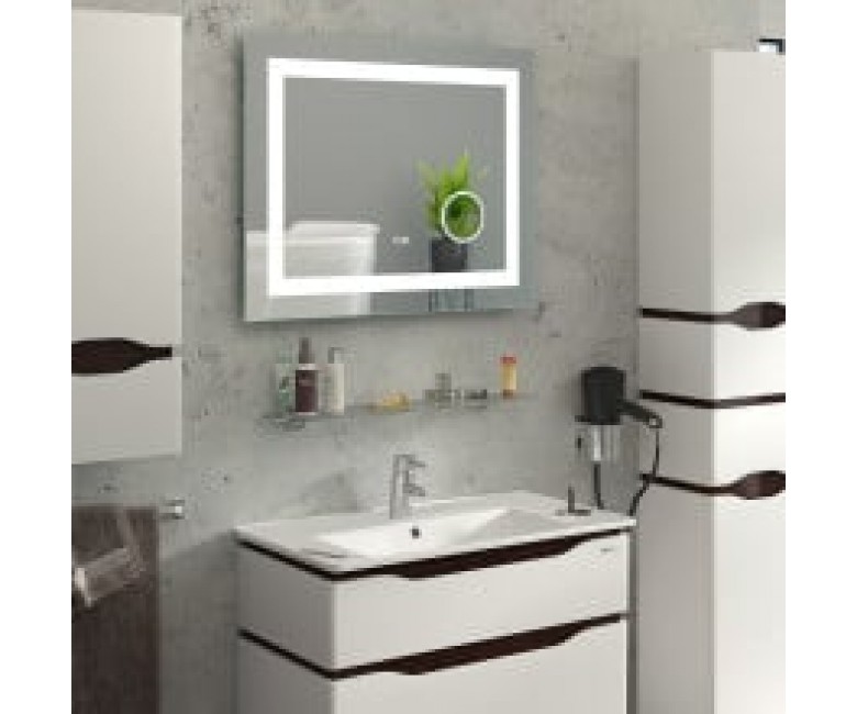 Тумба венге ALESSA 70 з умивальником. Ктап (МВ0000874) SANWERK  MV0000874 MV0000874