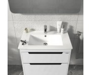 Шафа GRETA 70 біла з умивальником. Ктап (МВ0000884) SANWERK  MV0000884