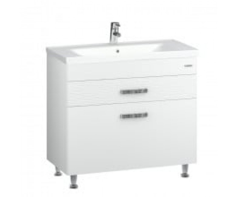 Шафа SIERRA 100 біла з умивальником. Сава (МВ0000914) SANWERK  MV0000914 MV0000914