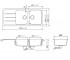 Двойная мойка  FORMHAUS D 200 17098049:Чертеж 