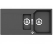 Раковина з полуторною чашею SHOCK MANHATTAN D 150L 22166012
