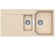 Раковина з полуторною чашею SHOCK MANHATTAN D 150L 22166014