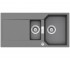 Раковина з полуторною чашею SHOCK MANHATTAN D 150L 22166049 22166049