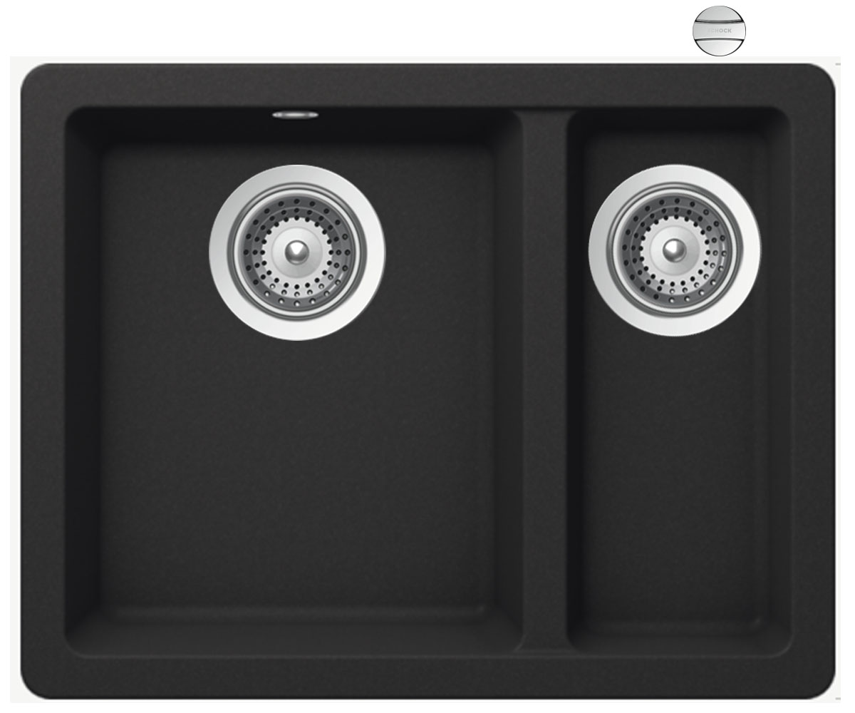 Раковина з полуторною чашею SHOCK QUADRO N 150 25066010 25066010