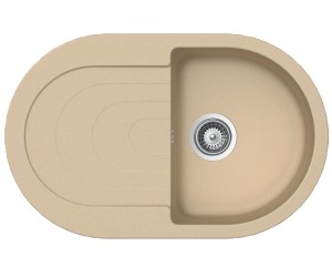 Овальна мийка з крилом SHOCK RONDA D 100S 26044522