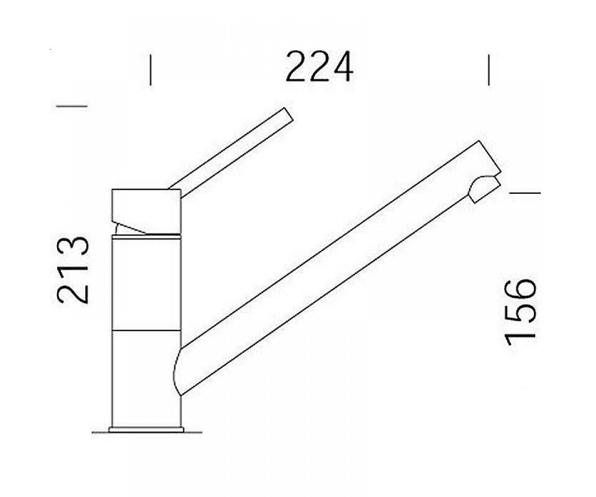 Смеситель однорычажный  SC50 50300012:Чертеж 