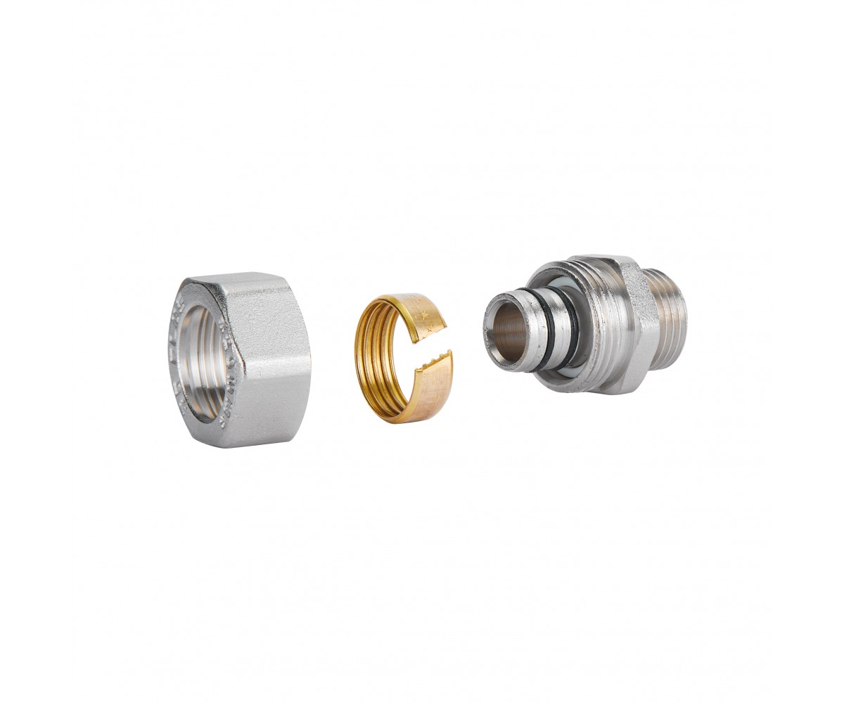 Переходник обжимной SD Plus 20х1/2 нр SD154W2015  SD154W2015:Фото 2