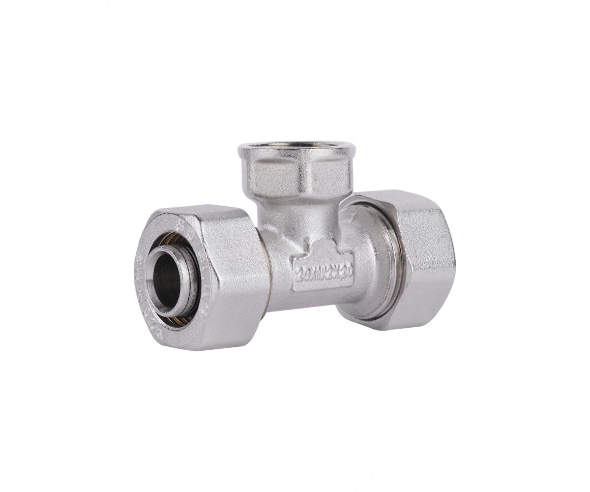 Трійник обтискний SD Plus 20х1/2х20 ВР SD159W201520 SD  SD159W201520 SD159W201520