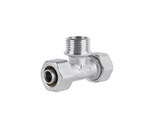 Трійник обтискний SD Plus 16х1/2х16 ЗР SD160W161516 SD  SD160W161516