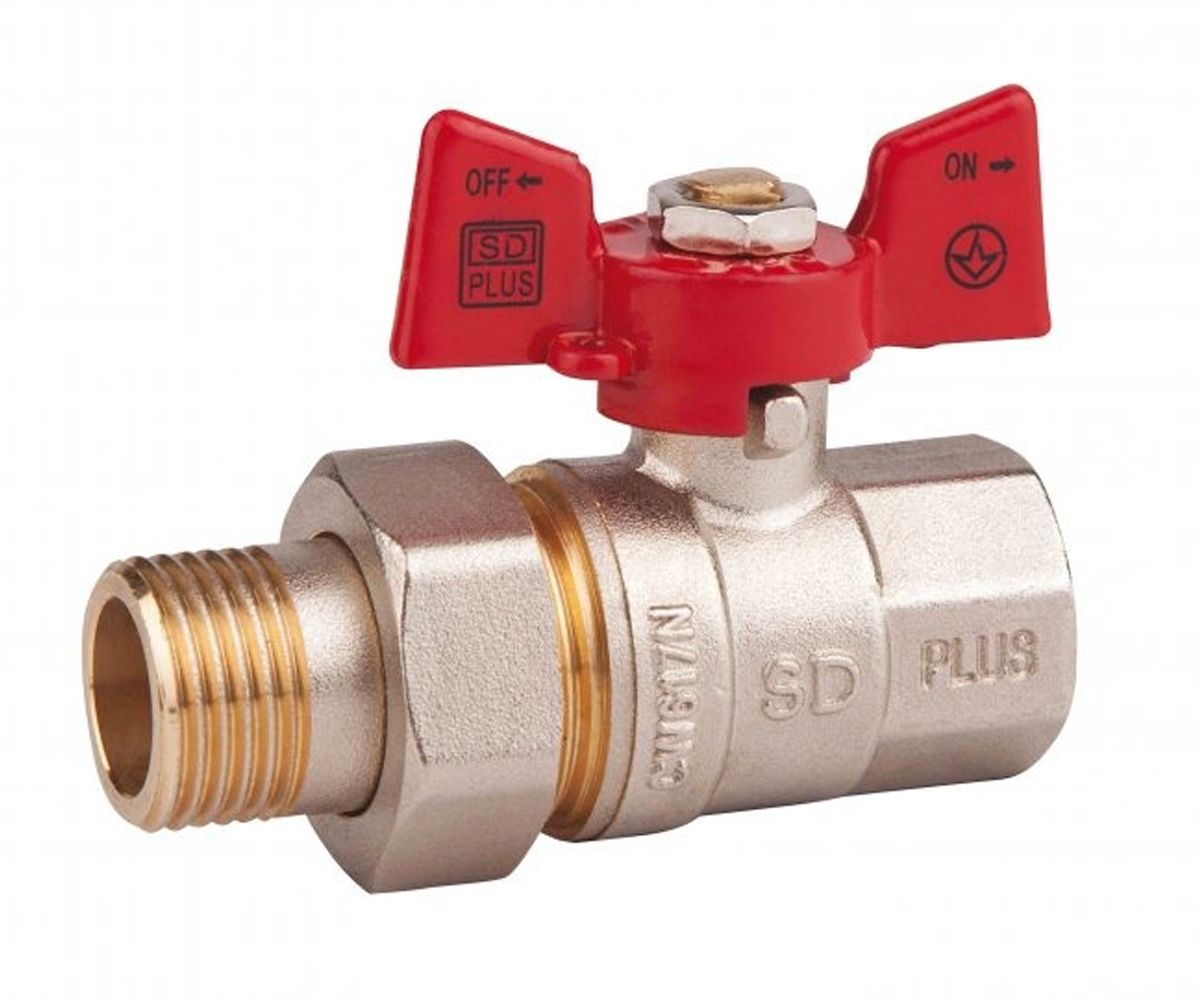 Кран кульовий з сгоном SD  SD220NW15PN40 SD220NW15PN40