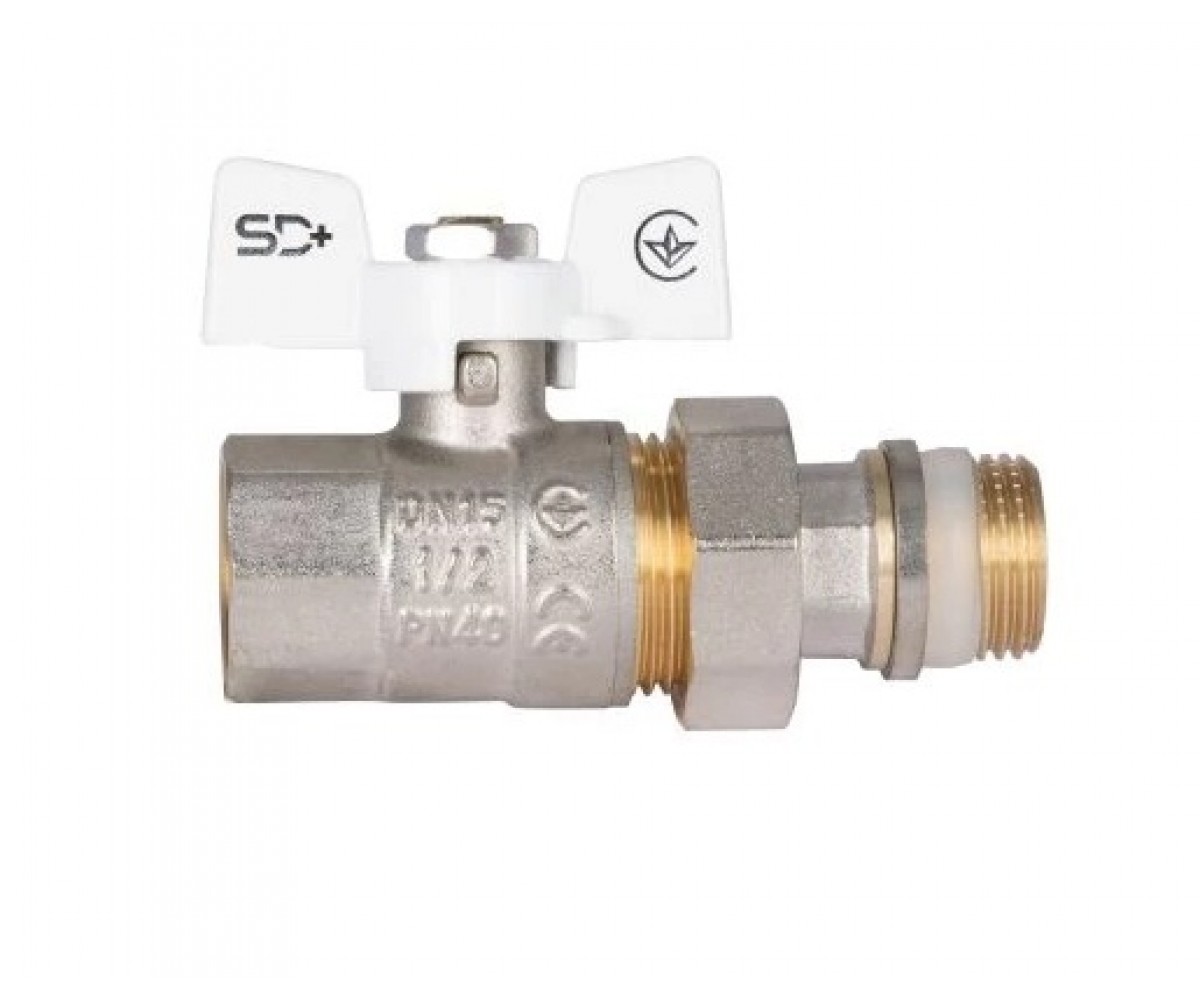 Кульовий кран 1/2 ЗВ SD  SD900NW15PN40 SD900NW15PN40