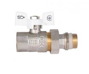 Кран шаровой с американкой SD  SD900NW15PN40