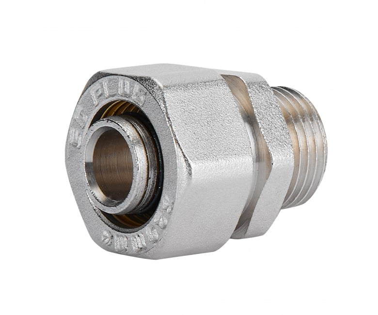 Муфта наружная резьба 20х1/2 SD FORTE  SF154W2015 SF154W2015