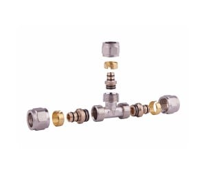 Тройник обтискний SD Forte 16 SF176W161616  STRONG SD SF176W161616