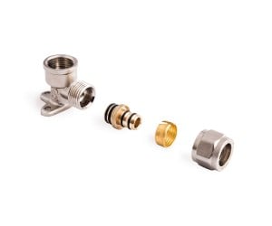 Кут обтискний настінний SD Forte 16х1/2 ВР SF179W1615 STRONG SD  SF179W1615