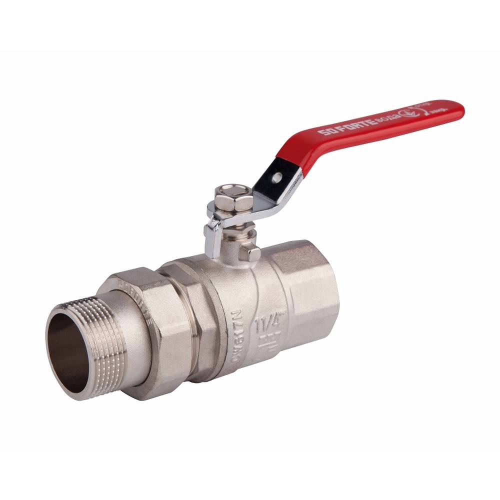 Кран кульовий Американка SD Forte 1 1/4 прямий SF220W32 STRONG SD  SF220W32 SF220W32