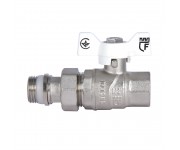 Кран кульовий Американка SD Forte 1/2 з антипротіканням прямий SF222W15 STRONG SD  SF222W15