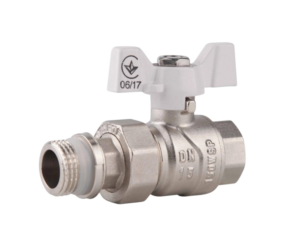 Кран кульовий Американка SD Forte 3/4 з антипротіканням прямий SF222W20 STRONG SD  SF222W20 SF222W20
