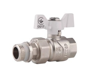 Кран кульовий Американка SD Forte 3/4 з антипротіканням прямий SF222W20 STRONG SD  SF222W20
