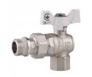 Кран кульовий Американка SD Forte 3/4 з антипротіканням кутовий SF223W20 STRONG SD  SF223W20