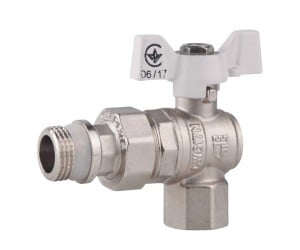 Кран кульовий Американка SD Forte 3/4 з антипротіканням кутовий SF223W20 STRONG SD  SF223W20
